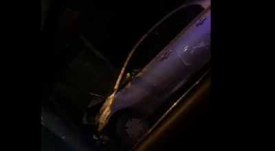 (VIDEO) Accident în centrul capitalei! Șoferul unei Honda s-a izbit cu mașina într-un pilon - Photo