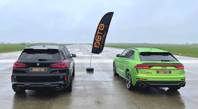 Fanii Audi vor sări ca arși după cursa dintre RSQ8 în și BMW X5 M Competition (VIDEO) - Photo