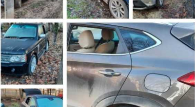 Raidul hoților din capitală a lăsat cu geamurile sparte circa 20 de mașini! - Photo