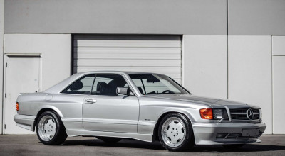 Bijuterie rară pentru fanii Mercedes! A fost scos la vânzare un Mercedes-Benz 560 SEC AMG 6.0 Widebody - Photo