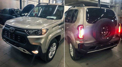 Vezi cum arată pe viu noua Lada Niva Travel. SUV-ul rușilor a fost surprins în depozitul unei reprezentanțe - Photo