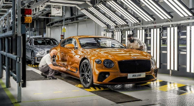 Bornă importantă atinsă de Bentley: Producția modelului Continental GT a ajuns la 80.000 unități - Photo