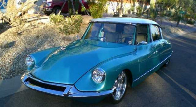 Un altfel de hot rod! Americanii au înzestrat legendarul Citroen DS cu un motor V8 - Photo