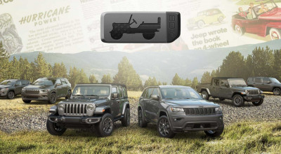 Jeep aniversează 80 de ani de existență cu o ediție specială pentru toată gama de modele - Photo