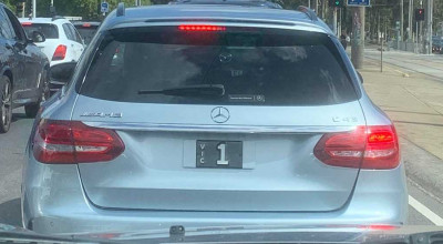 Cel mai scump număr din Australia are o vechime de 89 de ani și a fost recent atașat pe un Mercedes-AMG - Photo