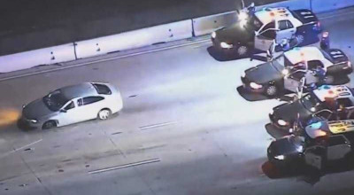 (VIDEO) Maraton adevărat: Șoferul unui Chevrolet a fost urmărit de polițiști vreme de șase ore! - Photo