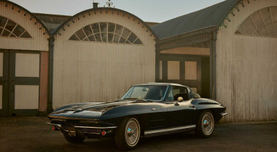 Legendarul Chevrolet Corvette C2 va fi reînviat în ipostaza unui electromobil de înaltă performanță - Photo