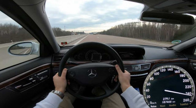 (VIDEO) Află de ce cifre dinamice mai este capabil un S-Class W221, după 15 ani și 190.000 km parcurs - Photo