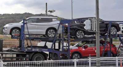 Noul Mitsubishi Outlander a fost surprins fără camuflaj înainte de premiera oficială - Photo