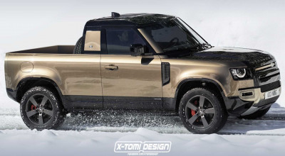 Noul Land Rover Defender ar putea primi o versiune pickup, cererea pe piață e suficientă - Photo