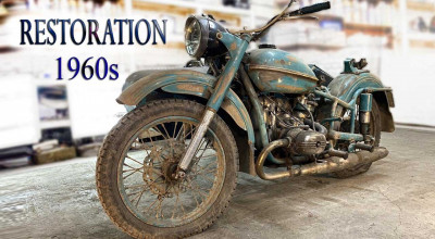 Uimitor cum a reușit să recondiționeze un Ural M63 din 1969 cu cele mai simple scule (VIDEO) - Photo