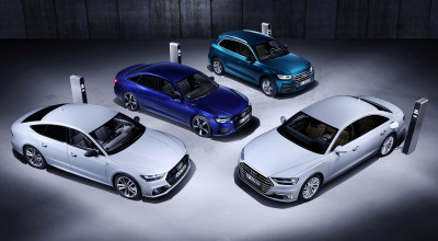Audi introduce o baterie nouă pe modelele sale PHEV pentru a spori autonomia cu 20 km - Photo