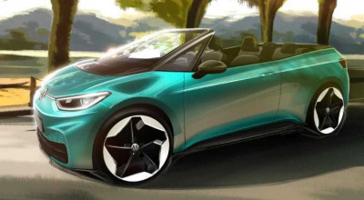 Pe fondul popularității modelul ID.3, Volkswagen ar putea construi și o versiune cabrio - Photo