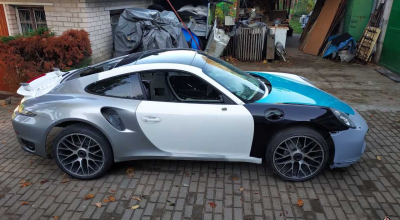 Dacă sudezi din două bucăți, un Porsche 911 Turbo S, oare e la fel de bun? (VIDEO) - Photo