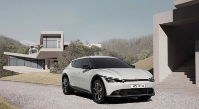 Kia EV6 vine să prezinte noul limbaj de design adoptat de constructorul coreean - Photo