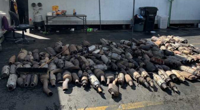 Poliția din SUA a recuperat 250 de catalizatoare furate, în valoare totală de 750.000 de dolari! - Photo