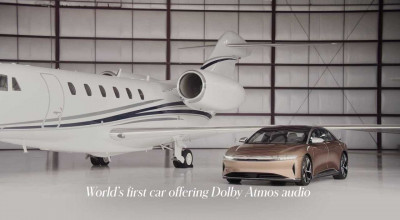 Noul Lucid Air va fi prima mașină din lume care va oferi sistemul Dolby Atmos - Photo