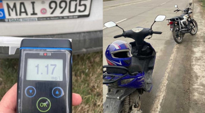 Doi motocicliști au fost depistați de oamenii legii conducând în stare de ebrietate avansată și fără permis - Photo