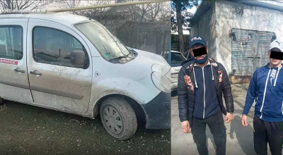 Trei tineri riscă până la 10 ani de închisoare pentru furtul a două mașini de pe o stradă din Durlești - Photo