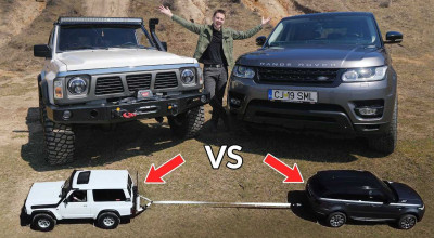 Indestructibilul Nissan Patrol Y60, sau Range Rover Sport, care trage mai tare? (VIDEO) - Photo
