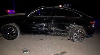 Un tânăr băut a provocat un accident cu implicarea a două SUV-uri de lux! O fetiță de 8 ani a fost spitalizată - Photo