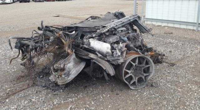 Această grămadă de metal a fost cândva un Ford GT, iar acum a fost scoasă la licitație pe Copart! - Photo