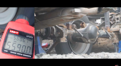 (VIDEO) Vloggerii ruși ne arată ce se întâmplă cu o anvelopă la viteza de 620 km/h! - Photo