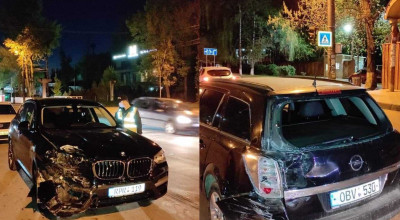 Șoferul băut al unui BMW a provocat ieri un accident în lanț! Acum va fi cercetat penal - Photo