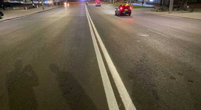 Primăria anunță startul aplicării marcajului rutier pe străzile capitalei. Au fost achiziționate 90 de tone de vopsea! - Photo