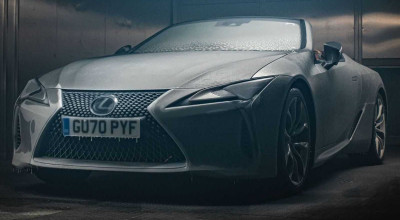 (VIDEO) Lexus a ținut un LC Convertible cu plafonul coborât la -18°C. După 12 ore, decapotabila a funcționat fără cusur - Photo