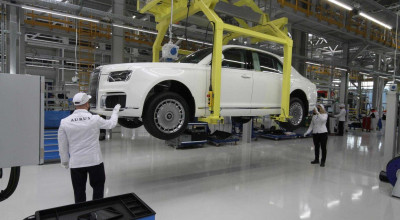 Rușii dau startul producției noului Aurus Senat! Află cât costă primele exemplare - Photo