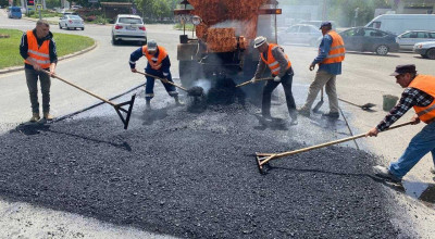 EXDRUPO a început lucrările de plombare a carosabilului cu asfalt cald. Se anunță sistări de trafic - Photo