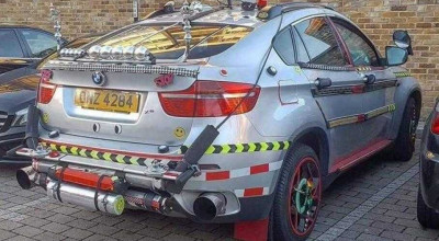 Imaginea cu cel mai prost tunat BMW X6 din lume a devenit virală pe internet! - Photo