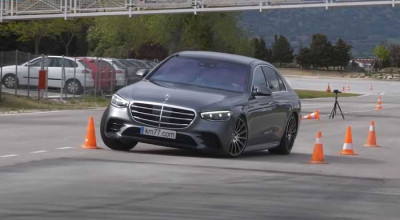 (VIDEO) Vezi cum noul Mercedes S-Class W223 eșuează la Testul Elanului! - Photo