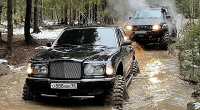 În Rusia se vinde un Bentley Arnage unic, pregătit în plină măsură de off-road, echipat cu motor nipon 3UZ-FE! - Photo