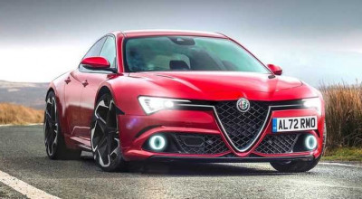 Alfa Romeo va reînvia modelul GTV sub forma unui coupe cu patru uși, care va concura cu BMW Seria 4 Gran Coupe - Photo