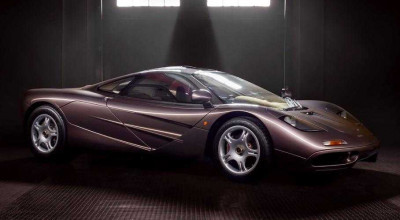Piesă de colecție! Legendarul McLaren F1 cu un parcurs de doar 390 km a fost scos la licitație - Photo