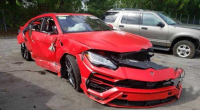 Pe Copart a fost scos la vânzare un Lamborghini Urus cu doar 850 de dolari! - Photo