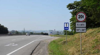 ANTA atenționează șoferii vehiculelor de mare tonaj despre interdicția deplasării pe timp de caniculă! - Photo
