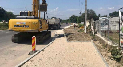 Drumul care trece prin Vatra şi Strășeni a fost reparat în proporție de 85% - Photo