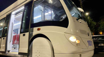 Primul troleibuz articulat Phileas Trolley VDL, este testat pe străzile capitalei! - Photo