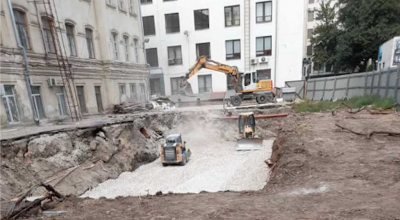 Parcarea SMART a primarului Ceban, amenință cu un dezastru Biblioteca Națională! - Photo