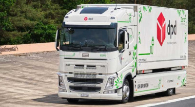 Aproape 1.099 km cu un plin de baterie, record stabilit de un camion electric din Germania - Photo