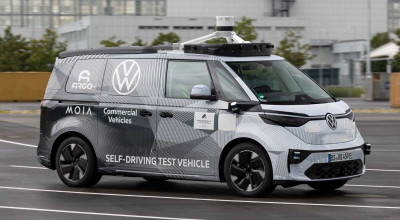 Volkswagen prezintă ID.Buzz AD! Un prototip autonom destinat transportului de pasageri - Photo