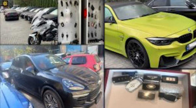 Poliția a reținut o grupare criminală care se ocupa cu deposidarea și ulterioara vânzare a mașinilor - Photo