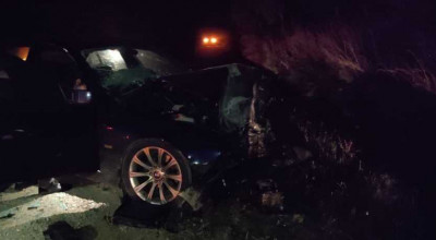 Accident tragic la Ungheni! Un copil de 4 ani a decedat, după ce un BMW s-a izbit într-o Toyota - Photo