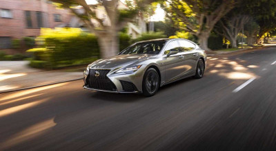 Un plus de manevrabilitate și sisteme de securitate în echipare standard! Lexus LS a primit o serie de îmbunătățiri - Photo