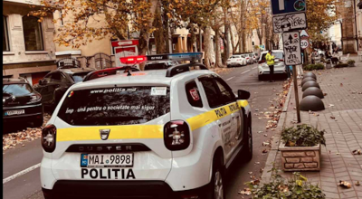 Indicatorul de pe str. Eminescu, despre ilegalitatea căruia știau doar polițiștii, a fost scos, după un scandal pe rețelele de socializare! - Photo