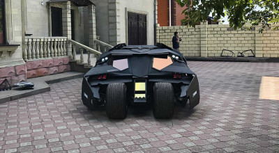 În Kazakhstan a fost scos la vânzare un Batmobile! Prețul este echivalent cu 4 Mercedes-Maybach GLS - Photo
