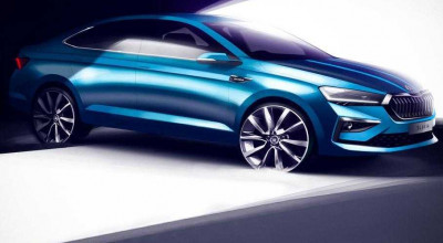 Skoda a deconspirat interiorul sedanului Slavia! - Photo